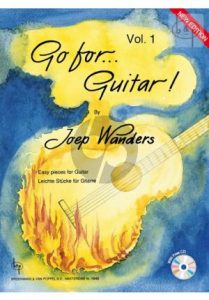 Gitaarboek Go for Guitar vol.1 Joep Wanders isbn 1701941