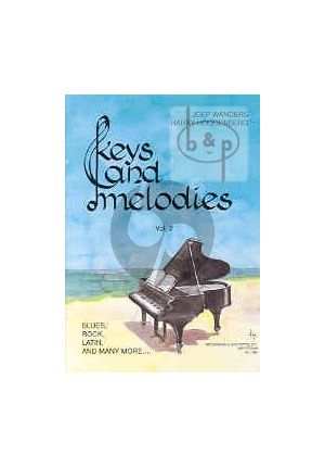 Pianoboek-Keys and melodies-vol.2-Joep-Wanders-isbn- 702359