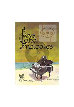 Pianoboek-Keys and melodies-vol.3-Joep-Wanders-isbn- 702360