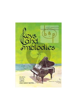 Pianoboek-Keys and melodies-vol.4-Joep-Wanders-isbn- 702361