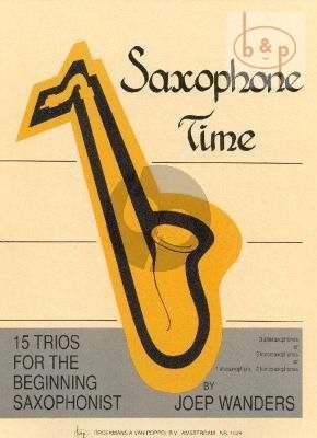 Saxophone time_trios_Joep_wanders_isbn_701195